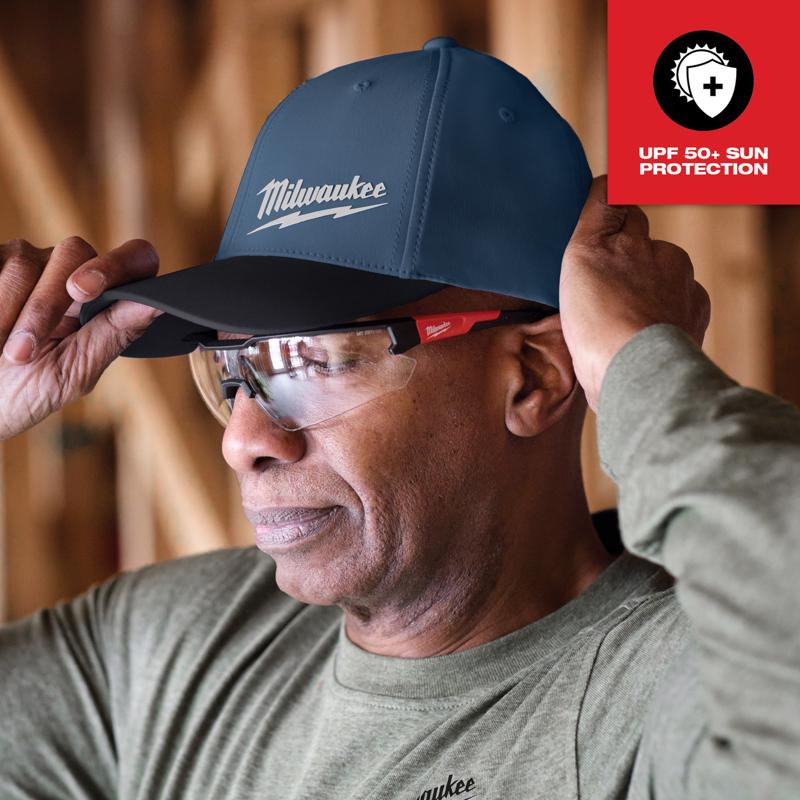 Milwaukee Workskin Fitted Hat Blue S/M