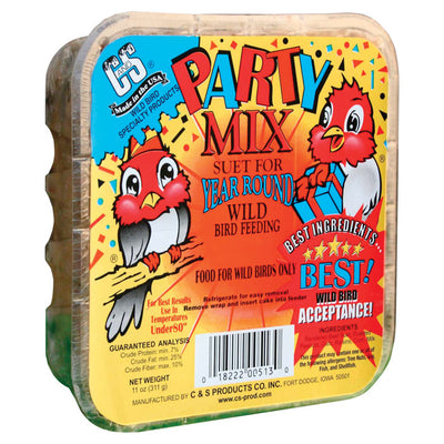 C&S Products Party Mix Wild Bird Food 11 oz