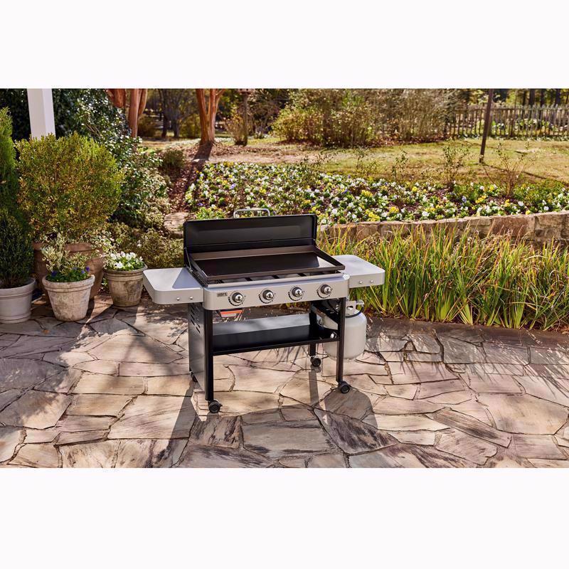 Weber 43310401 4 Burner Liquid Propane Outdoor Griddle Black