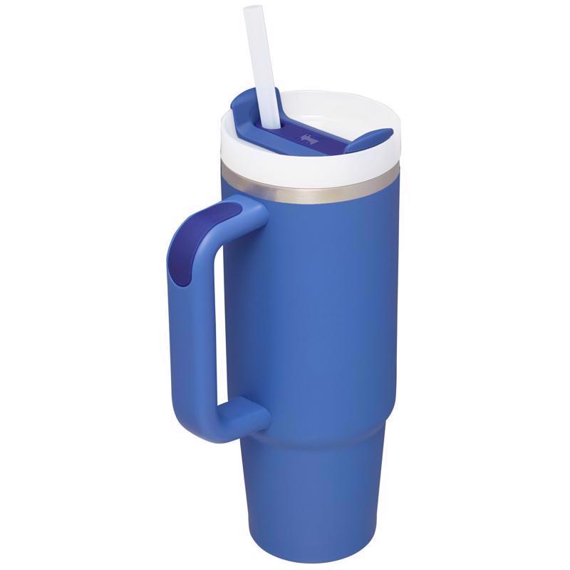 Stanley The Quencher H2.0 FlowState 30 oz Iris BPA Free Double-Wall Vacuum Insulated Straw Tumbler