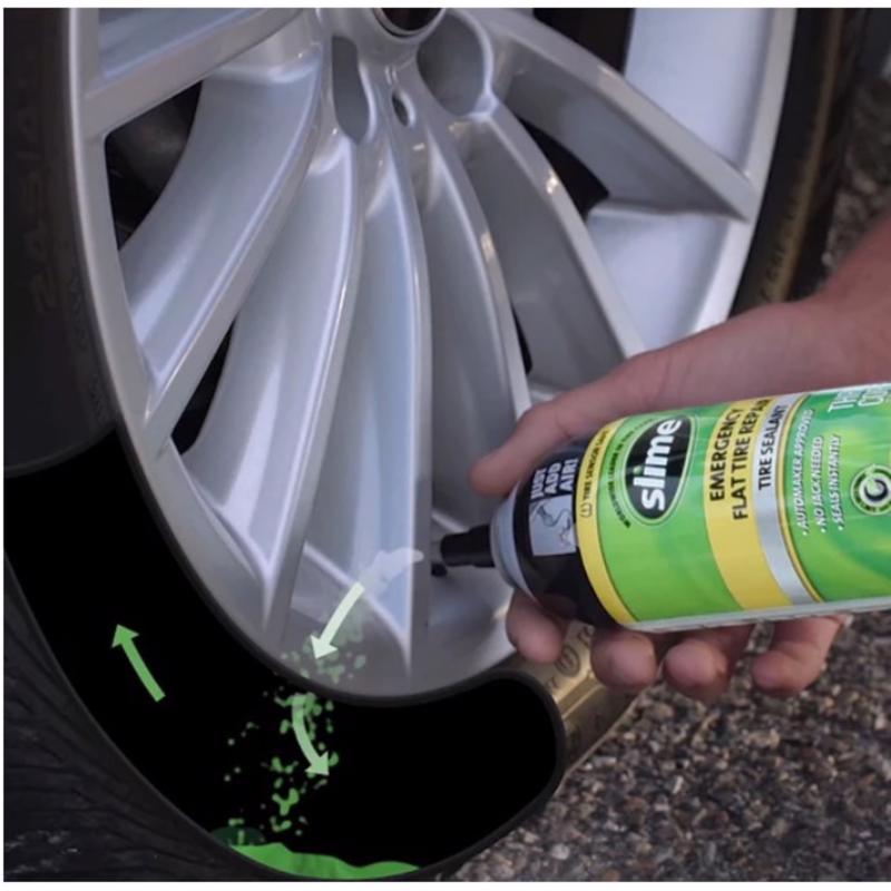Slime Emergency Tire Sealant 18 oz