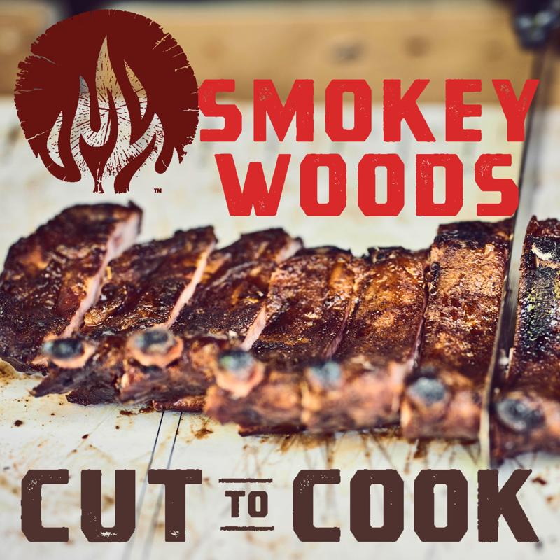 Smokey Woods All Natural Apple Wood Smoking Chunks 350 cu in