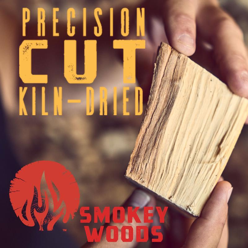 Smokey Woods All Natural Pecan Wood Smoking Chunks 350 cu in