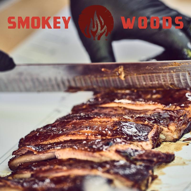 Smokey Woods All Natural Cherry Wood Smoking Chips 192 cu in