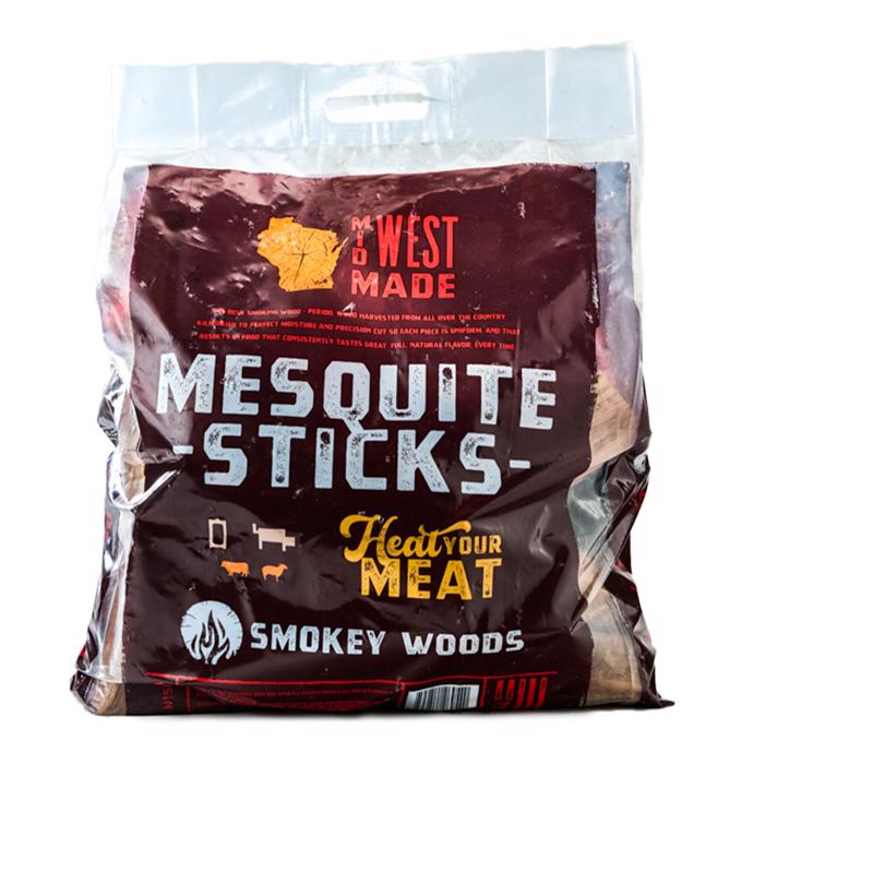 Smokey Woods All Natural Mesquite Cooking Logs 1 cu ft