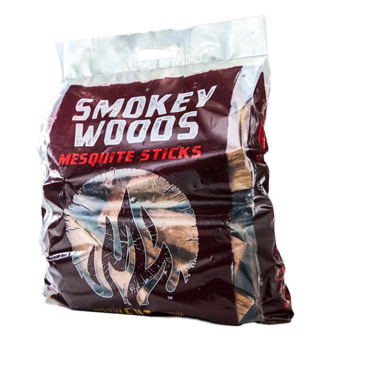 Smokey Woods All Natural Mesquite Cooking Logs 1 cu ft