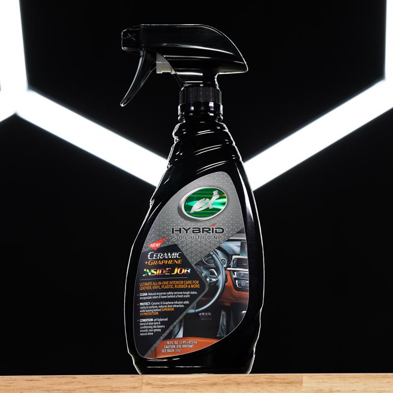 Turtle Wax Hybrid Solutions Leather/Rubber/Vinyl Cleaner/Protector Liquid Fresh 16 oz