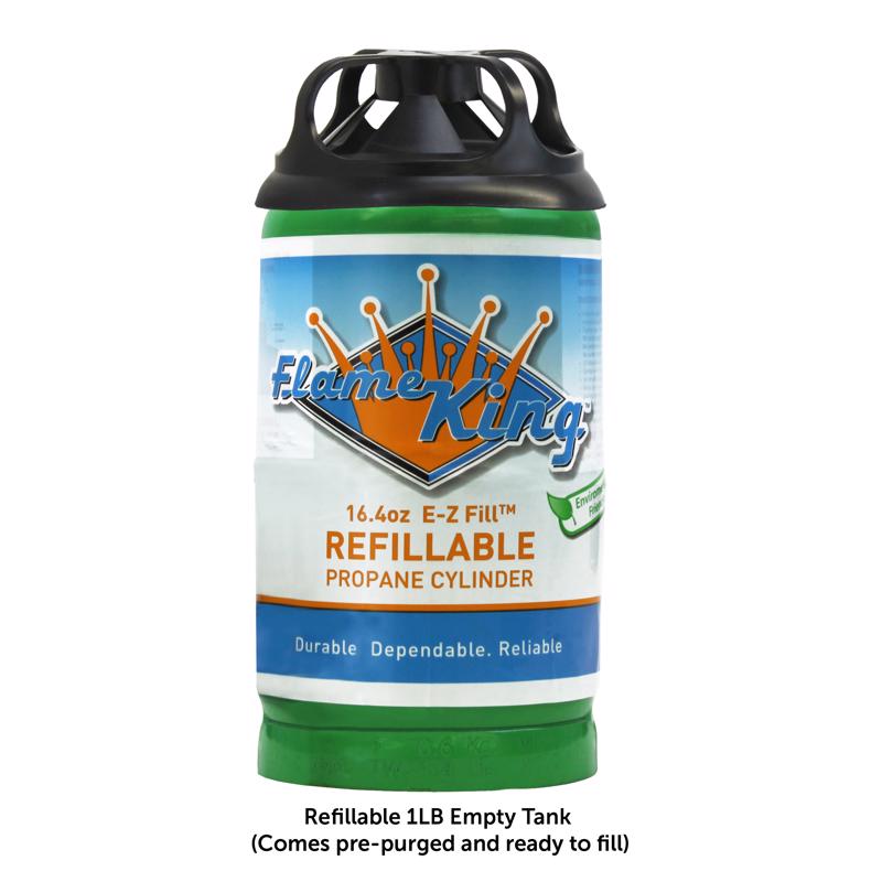 Flame King 16.4 oz Steel LP Tank Refill