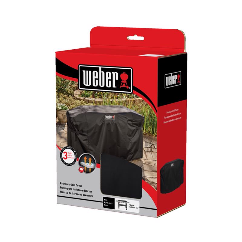 Weber Premium Black Griddle Cover For 36" Griddle