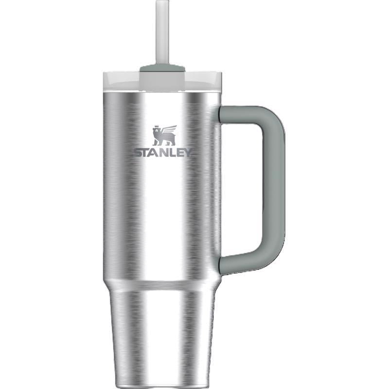 Stanley The Quencher H2.0 FlowState 30 oz Shale BPA Free Double-Wall Vacuum Insulated Straw Tumbler