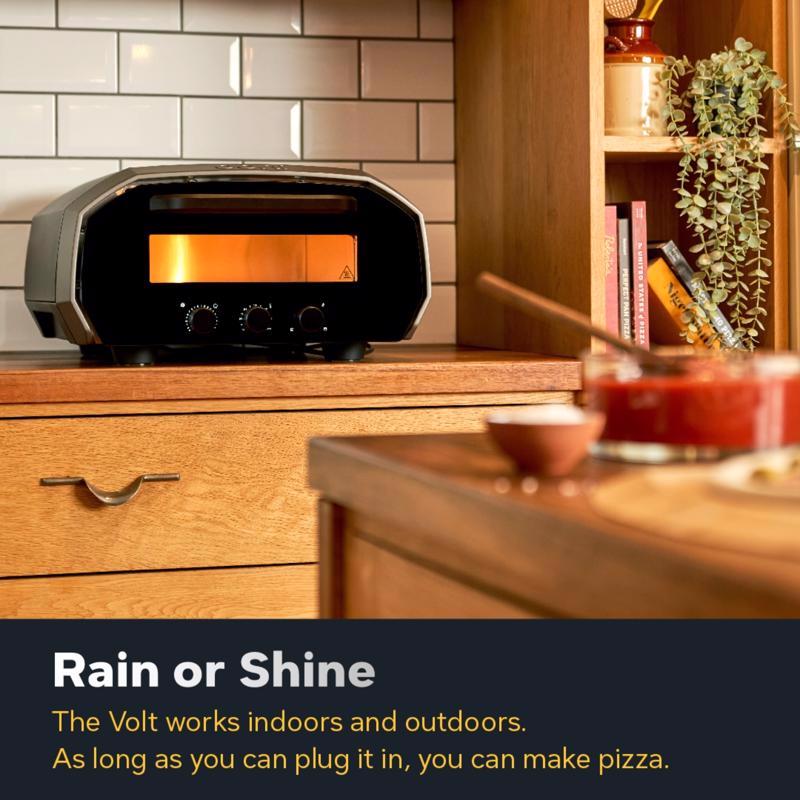 Ooni Volt 12 Electric Pizza Oven Foundry Black