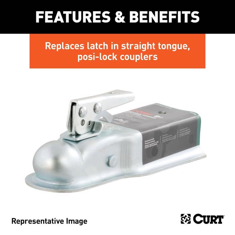 CURT 500 lb. cap. Replacement Coupler Latch