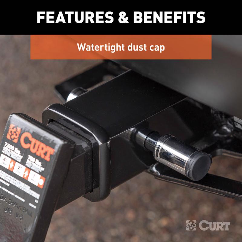 CURT 5/8"D x 6-3/8"L Hitch Lock