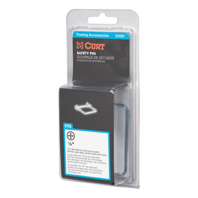 CURT 1/4"D x 2-3/4"L Safety Pin