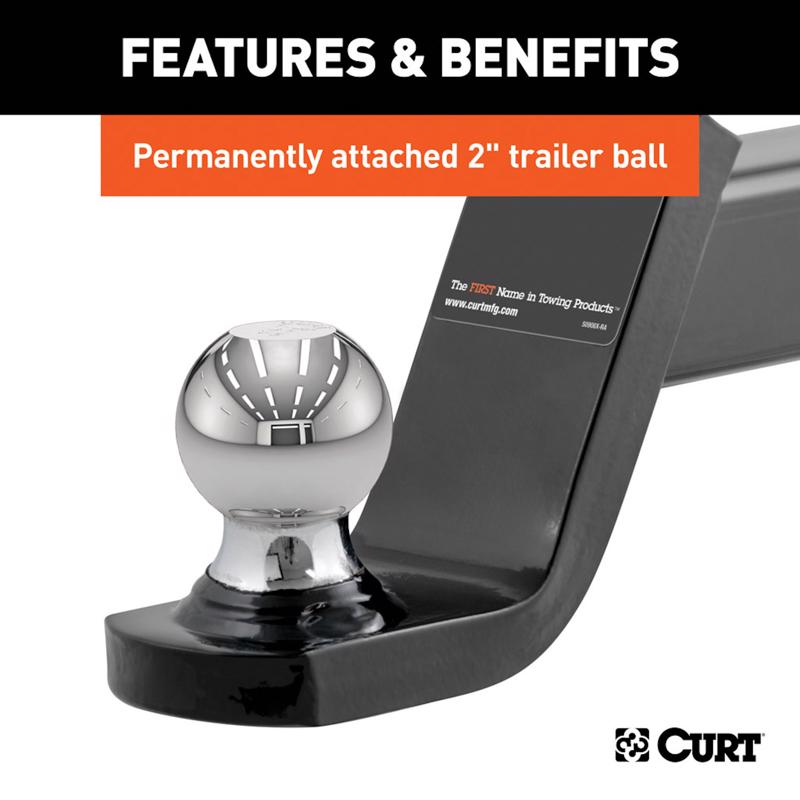 CURT 7500 lb. cap. 2 in. Towing Starter Kit