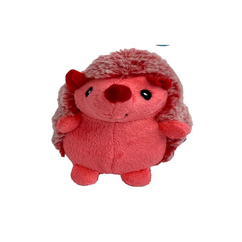 Multipet Assorted Plush Mini Hedgehogs Dog Toy 4