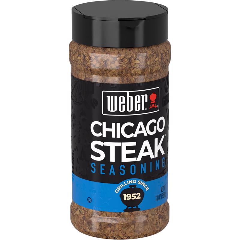 Weber Gluten Free Chicago Steak Seasoning 13 oz
