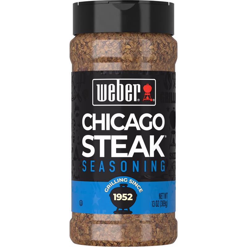 Weber Gluten Free Chicago Steak Seasoning 13 oz