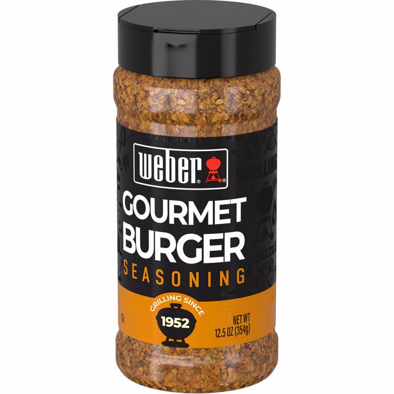Weber Gluten Free Gourmet Burger Seasoning 12.5 oz