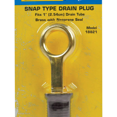 Seachoice Brass 6.5 in. L X 1 in. W Drain Plug