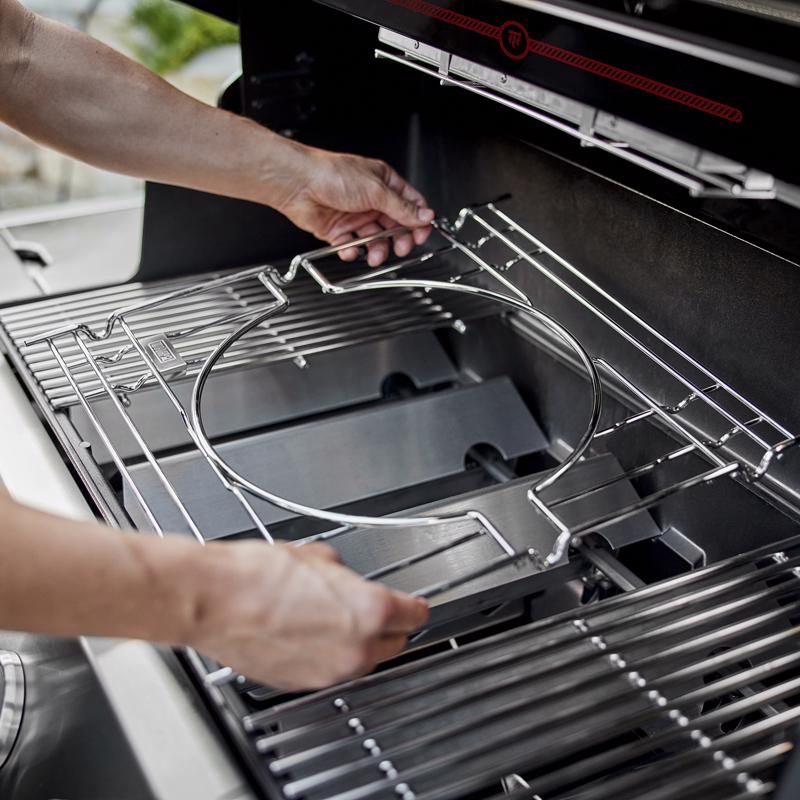 Weber Summit FS38 E 5 Burner Liquid Propane Grill Black