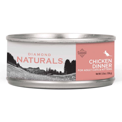 Diamond Naturals All Ages Chicken Pate Cat Food 5.5 oz