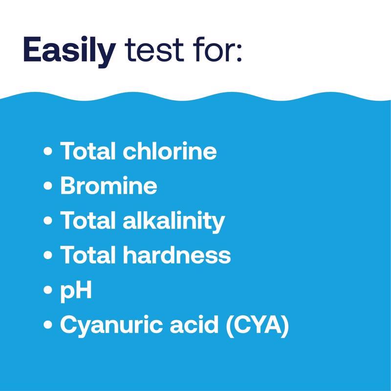 HTH Pool Care Liquid 6-Way Test Kit 6 ct
