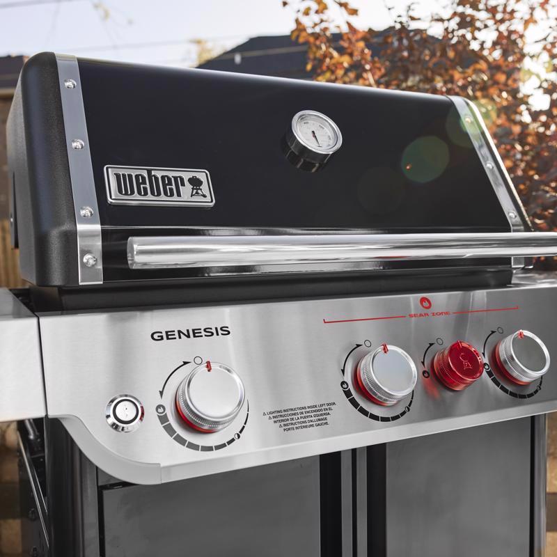 Weber Genesis E-325 3 Burner Liquid Propane Grill Black
