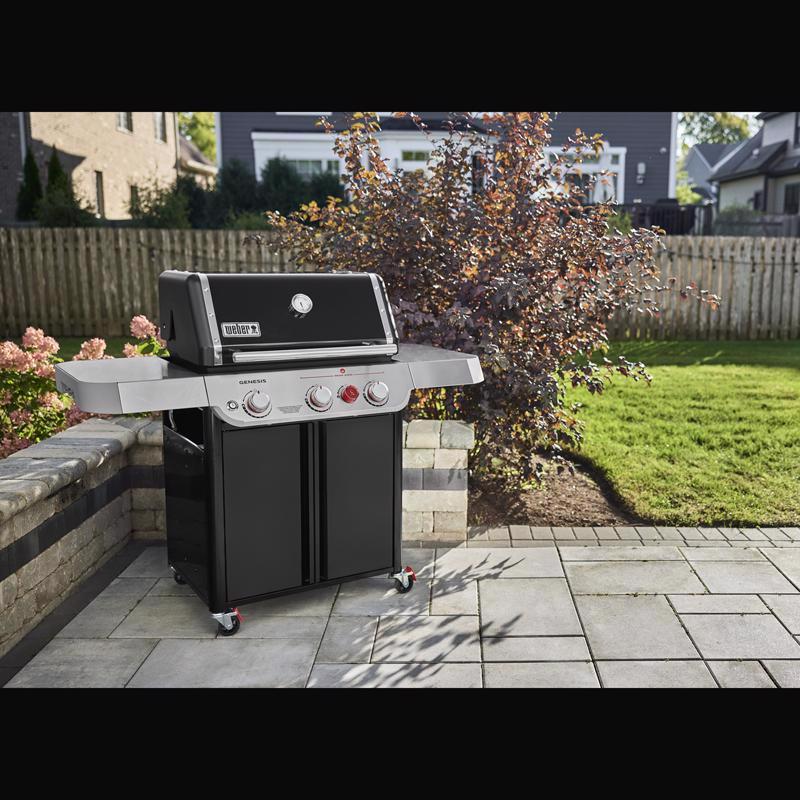 Weber Genesis E-325 3 Burner Liquid Propane Grill Black