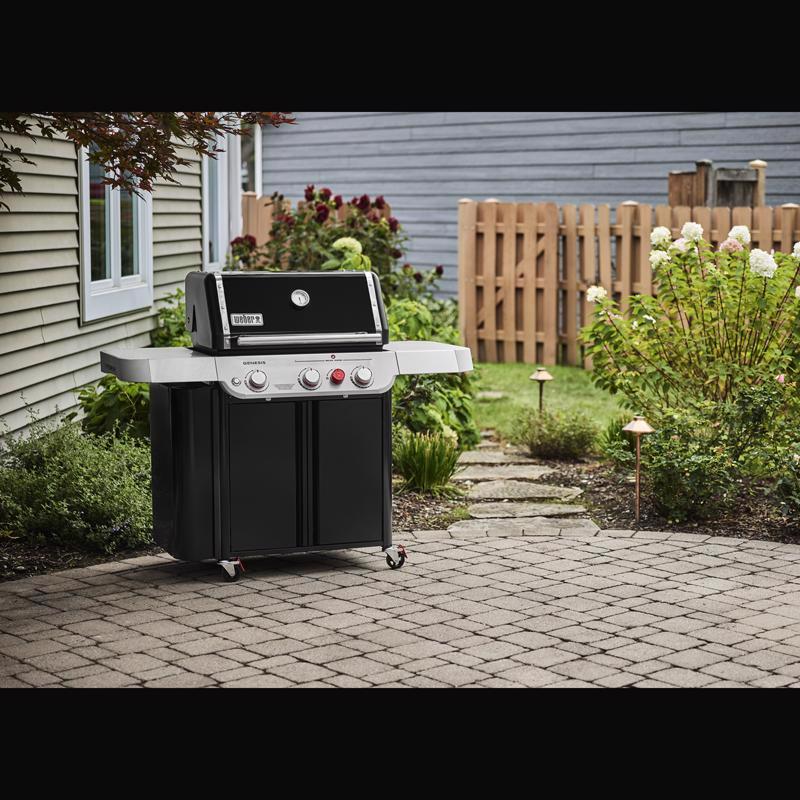 Weber Genesis E-330 3 Burner Natural Gas Grill Black
