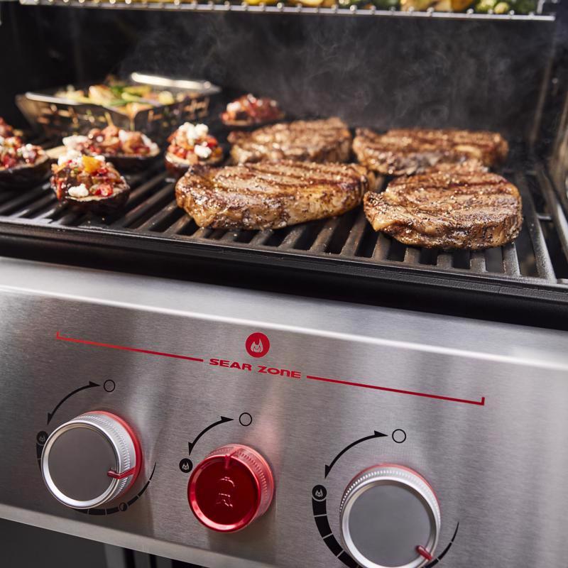 Weber Genesis E-335 3 Burner Natural Gas Grill Black