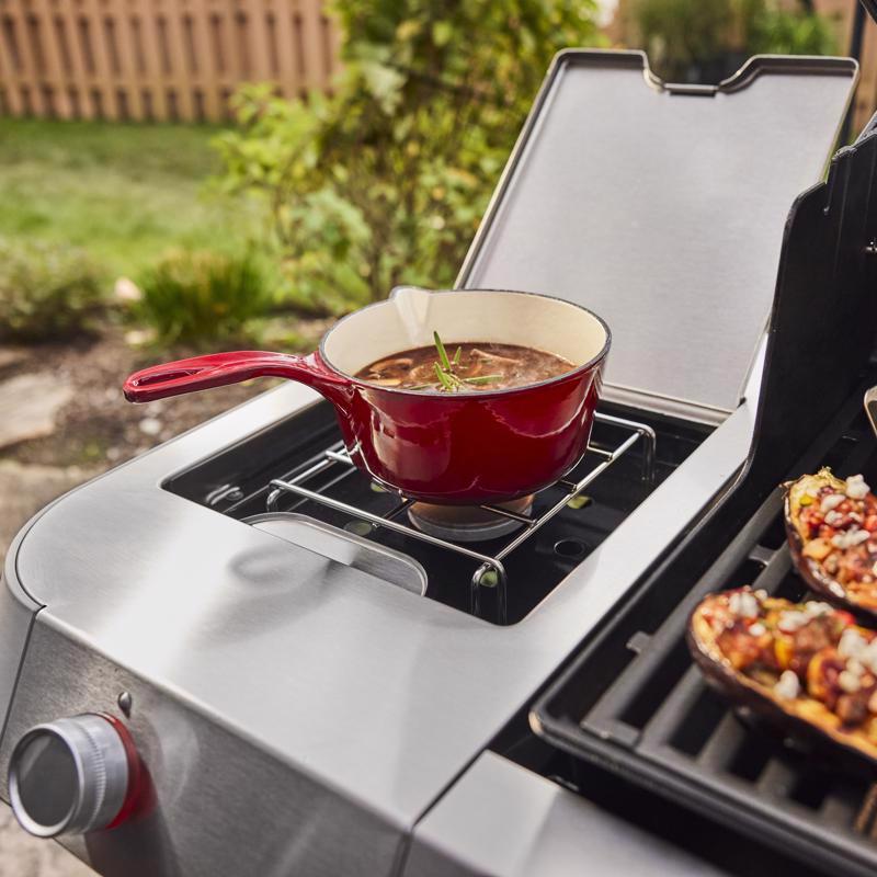 Weber Genesis E-335 3 Burner Natural Gas Grill Black