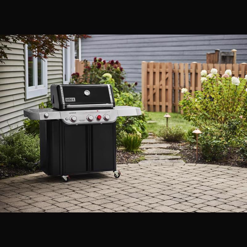 Weber Genesis E-335 3 Burner Natural Gas Grill Black