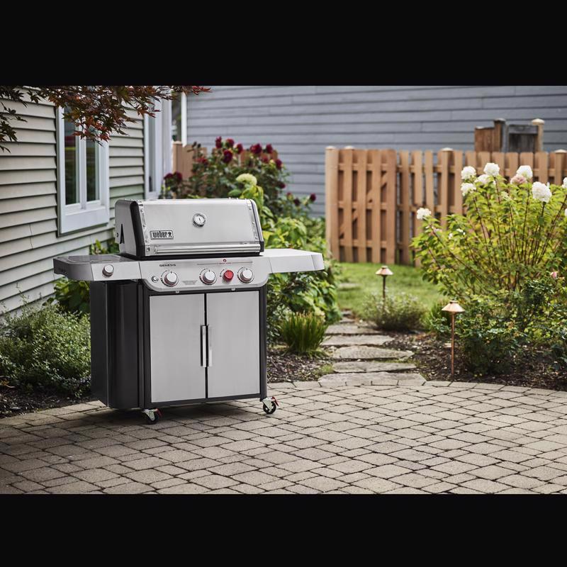Weber Genesis S-335 3 Burner Liquid Propane Grill Stainless Steel