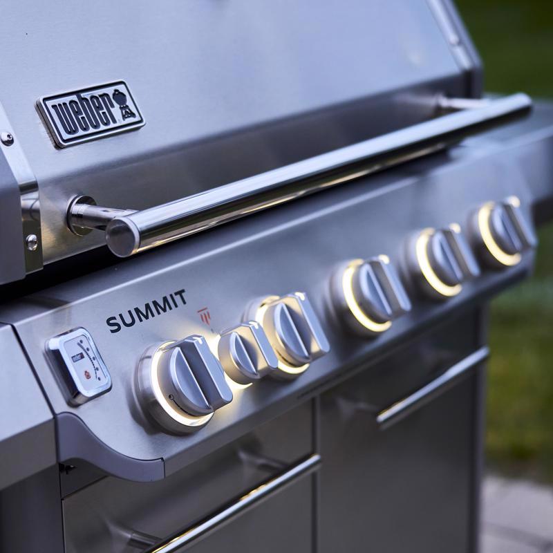 Weber Summit FS38 S 5 Burner Liquid Propane Grill Stainless Steel