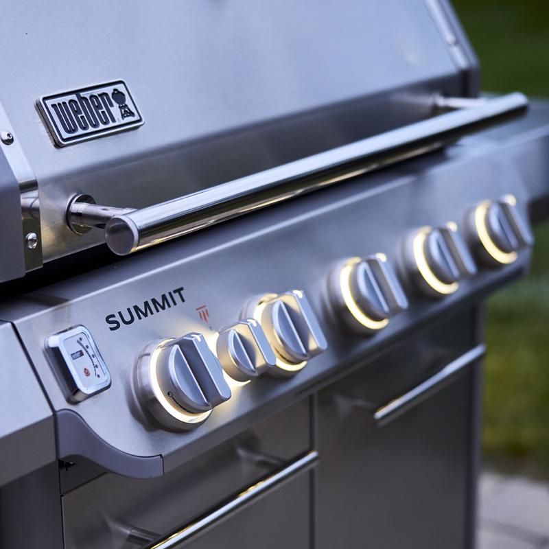 Weber Summit FS38 S 5 Burner Natural Gas Grill Stainless Steel