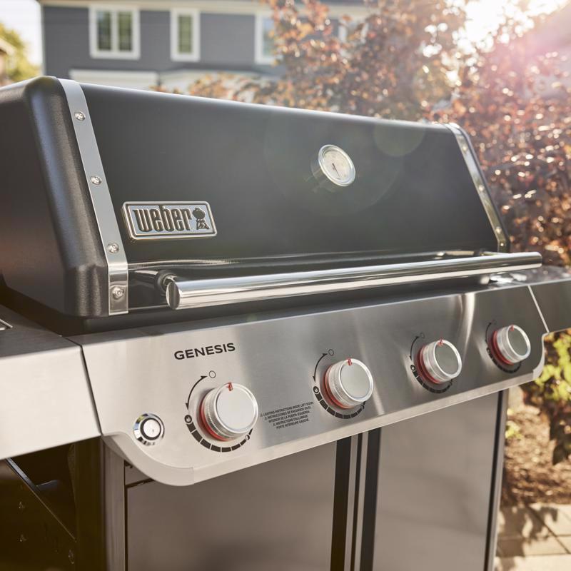 Weber Genesis E-415 4 Burner Liquid Propane Grill Black