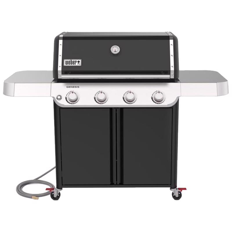 Weber Genesis E-415 4 Burner Natural Gas Grill Black