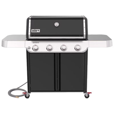 Weber Genesis E-415 4 Burner Natural Gas Grill Black