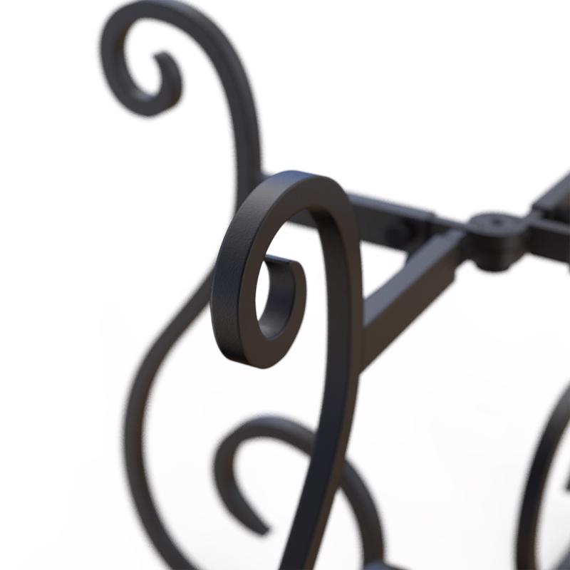 Gardien Black Steel Plant Stand