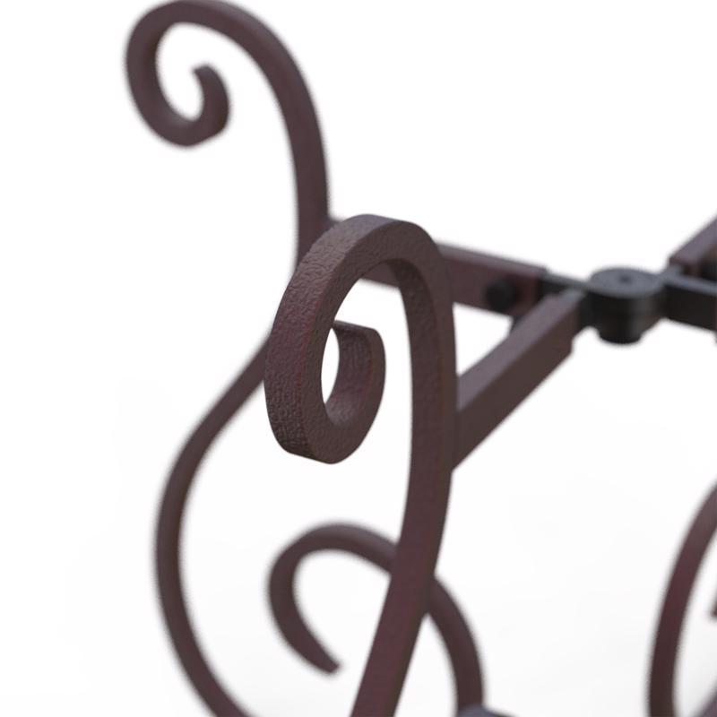 Gardien Bronze Steel Plant Stand