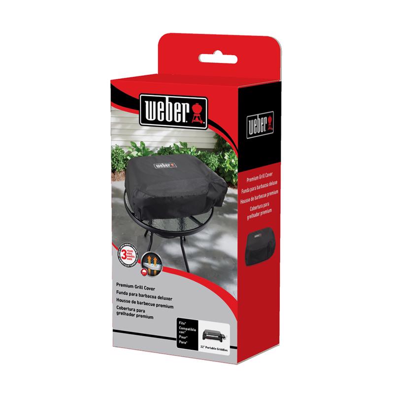 Weber Traveler Black Griddle Cover For 22in. Griddle