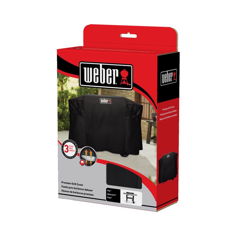 Weber Slate 30in. Black Griddle Cover