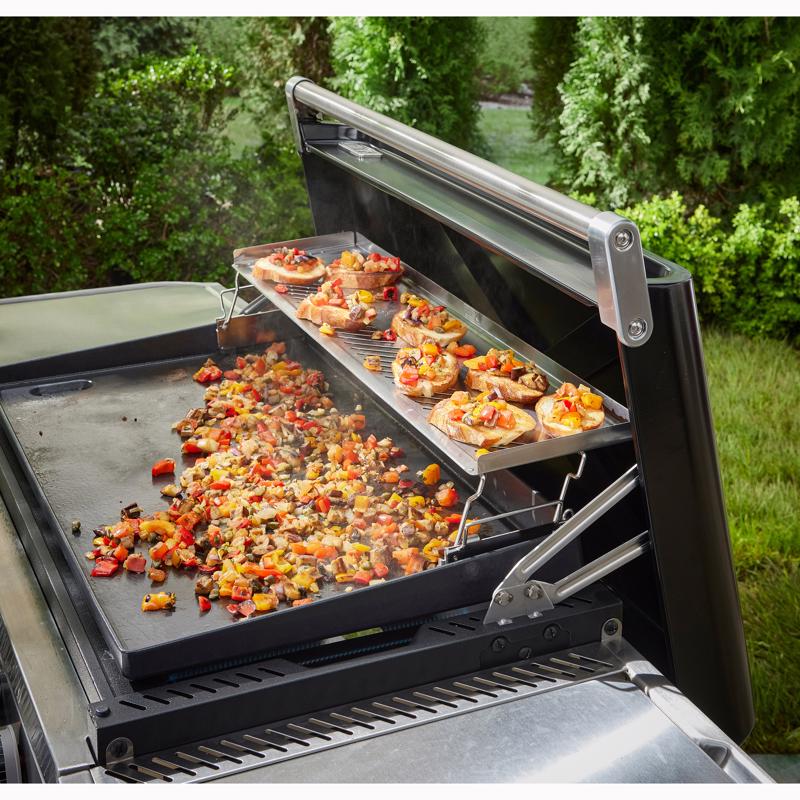 Weber Warming Rack/Tray Stainless Steel Warming Rack