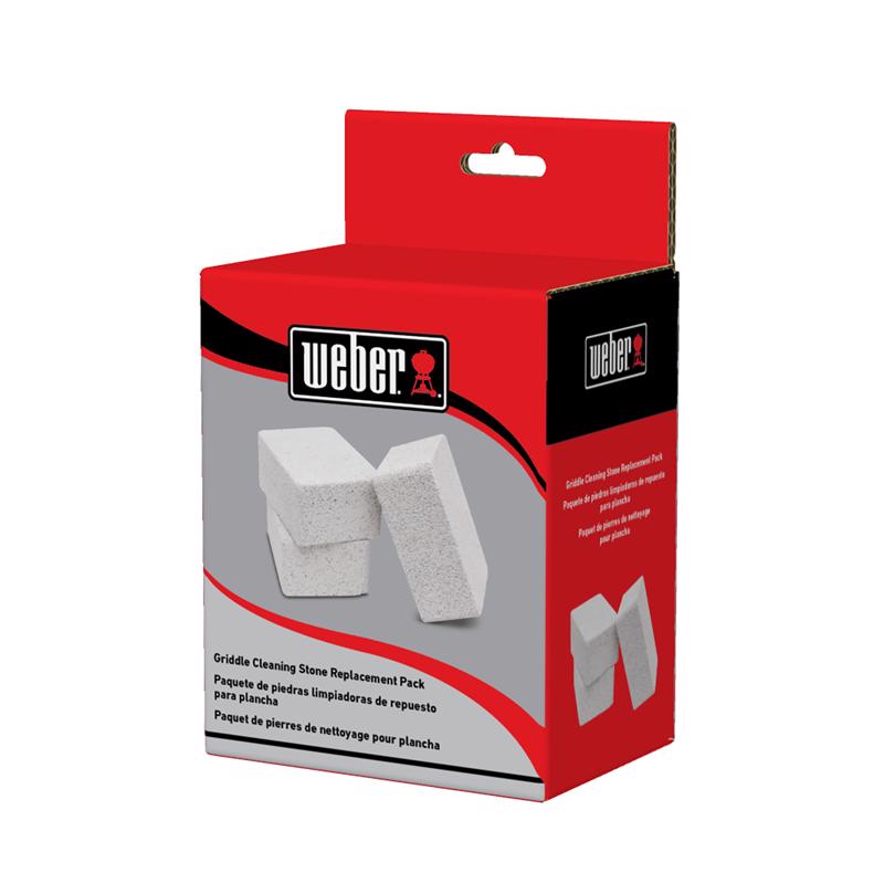Weber 3 Pack Griddle Replacement Grill Cleaning Stone