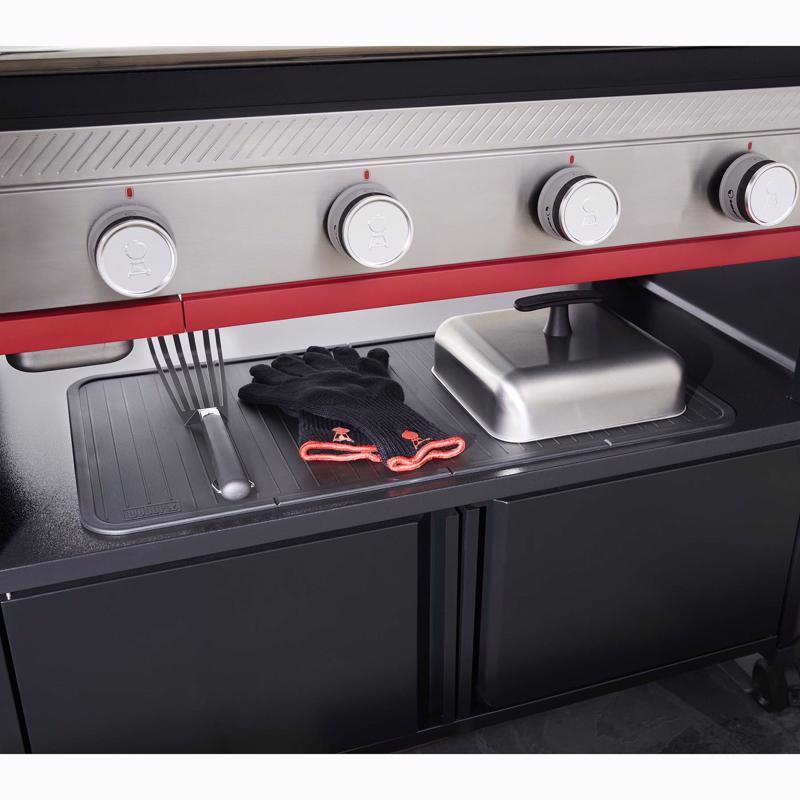 Weber Griddle Mid-Shelf Black Grill Mat