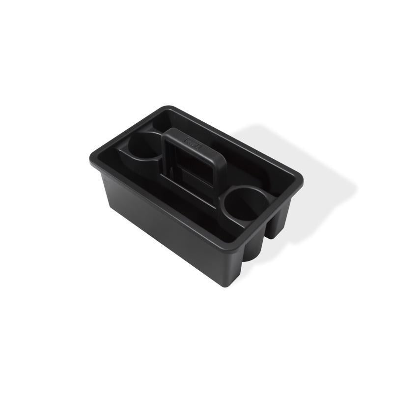 Weber Works Caddy with Tray Lid Black Accessory Organizer