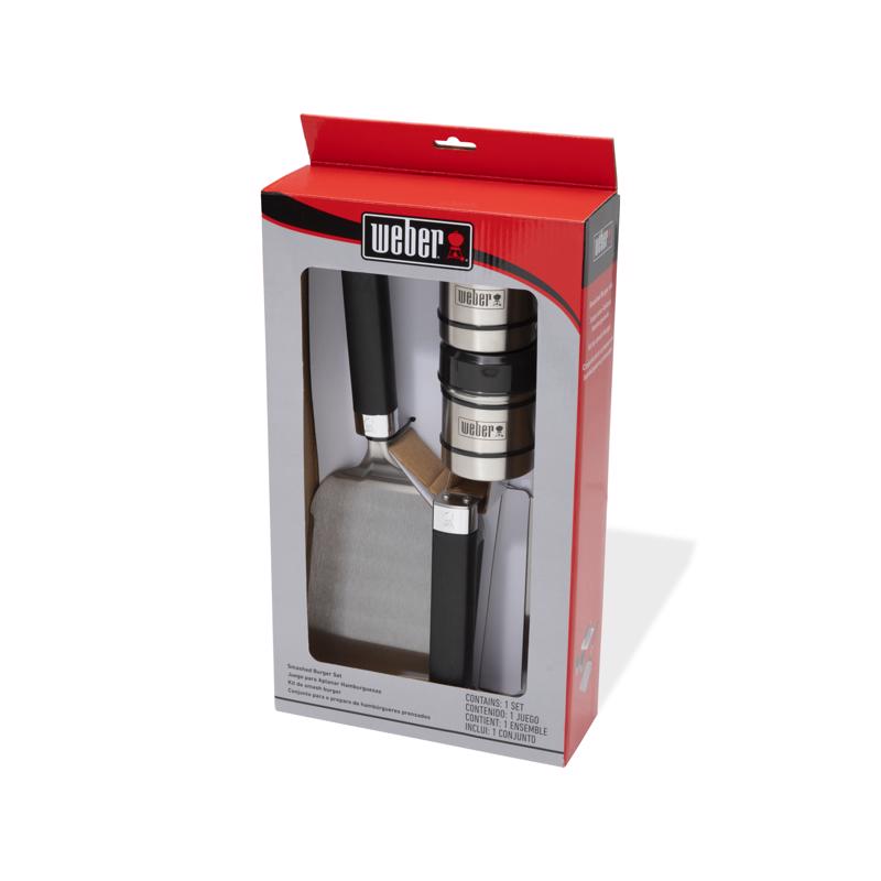 Weber Plastic/Stainless Steel Grill Burger Kit