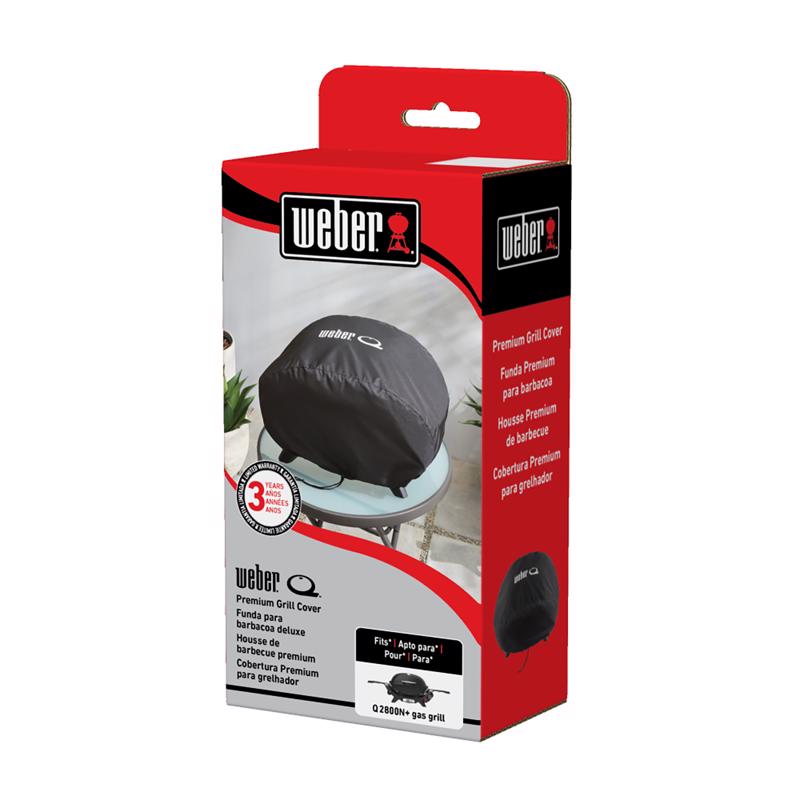 Weber Premium Q2800N+ Black Grill Cover