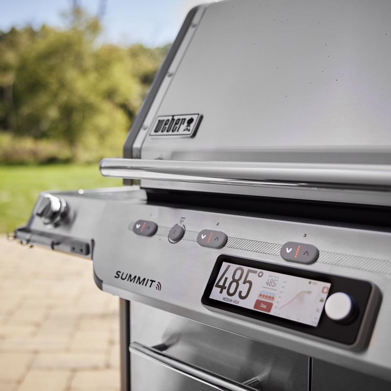 Weber Summit FS38X S 5 Burner Liquid Propane WiFi Grill Stainless Steel